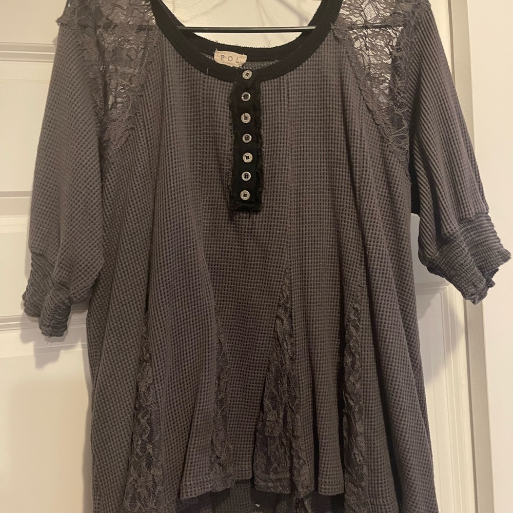 POL 3 quarter length shirt